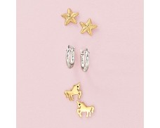 Child's 14kt Yellow Gold Starfish Stud Earrings