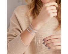 Sterling Silver Jewelry Set: Multi-Link Bolo Bracelets