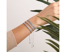 Sterling Silver Jewelry Set: Multi-Link Bolo Bracelets