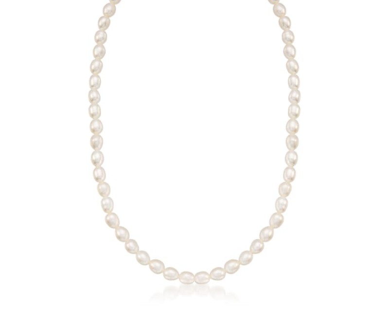 Baby's 4-4.5mm Cultured Pearl Necklace with 14kt Yellow Gold. 13" Baby's 4-4.5mm Cultured Pearl Necklace with 14kt Yellow Gold. 13"