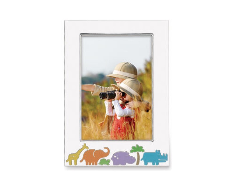 Reed & Barton "Jungle Parade" Silver Plate Frame Reed & Barton "Jungle Parade" Silver Plate Frame